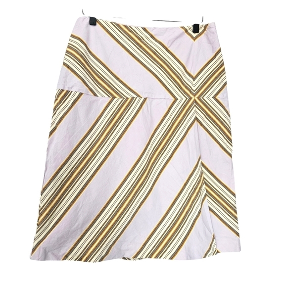 Carolina Herrera faux wrap side zipper skirt size 8 No care/fabric tag - Picture 1 of 7